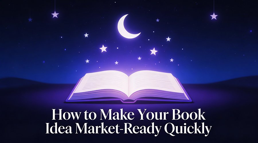 How to Make Your Book Idea Market-Ready Quickly